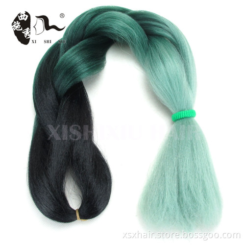 Hot selling wholesale price top grade good quality salt and pepper hair for braiding